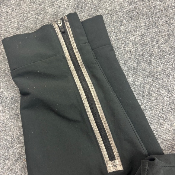 NIKE Running Black Tapered Athletic Pants Zipper Hem Dri-Fit size: Medium - Picture 3 of 9